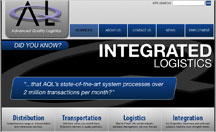 Advanced Quality Logistics Website